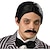 preiswerte Kostüme aus Film und Fernsehen-Mittwoch Addams Familie Addams Gomez Addams Mantel Bluse / Hemd Hosen Herren Film Cosplay Cosplay-Kostüm Schwarz / Weiß Halloween Maskerade Mantel Hemd Hosen