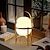 cheap LED Floor Lamp-Small Table Lamp Floor Lamp Wooden Glass Table Lamp Bedside Lamp Bedroom LED Floor Lamp Light for Living Room Study Table Lighting 110-240V
