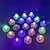 abordables Luces decorativas-20/50 Uds., mini globos de luces LED para decoración del hogar, perfectos para decoraciones de Navidad, cumpleaños, bodas y fiestas