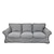 Недорогие IKEA Крышки-Чехол на диван ektorp на 3 сиденья, чехол на диван ektorp с чехлом на 3 подушки и чехол на 3 спинки, чехол ektorp, моющаяся защита для мебели