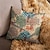 olcso virágos és növényi stílusban-vintage kétoldalas párnahuzat 1db puha William Morris ihlette dekoratív négyzet alakú párnahuzat párnahuzat hálószobába nappali kanapé kanapé fotel