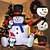 preiswerte Weihnachtsbeleuchtung-Schneemann Weihnachten Netzstecker 1 Stück