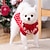 economico Costume per Animali Domestici-Prodotti per cani Prodotti per gatti Maglioni Maglione Di tendenza stile sveglio Inverno Caldo Morbido Lavabile Comodo Natale Esterno Casual / quotidiano Festival Bichon Frise Barboncino Pomeriana