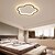 billige Loftslys-led loftslampe dæmpbar 40cm aluminiumslegering indbygningslys loftslampe velegnet til soveværelse stue spisestue ac110v ac220v