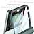 baratos Capa Samsung-telefone Capinha Para Samsung Galaxy Z Flip 7 Z Virar 6 Z Flip 5 Capa traseira e protetor de tela Magnética Ultra Fino PC