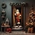preiswerte weihnachtswandteppich hängen-Weihnachts-Santa-Türabdeckungen, Türteppich, Türvorhang, Dekoration, Weihnachtshintergrund, Türbanner für die Haustür, Weihnachten, Urlaub, Party-Dekoration, Zubehör