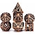 cheap Games &amp; Accessories-Cthulhu Metal Hollow out Dragon Dice DND Dragon and Dungeon Running Group Board Game Multi sided Numbers