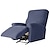 billige Ligge- og lænestole-stretch hvilestol betræk vandtæt hvilestol sofabetræk med sidelomme 4-delt sæt, skridsikker hvilestol stolebetræk til standard en-sædet hvilestol, blødt tykt ternet jacquardstof