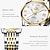 abordables Relojes mecánicos-OLEVS Mujer Relojes Mecánico Lujo Moda Negocios Reloj de Muñeca Calavera Cuerda Automática Luminoso Calendario Aleación Reloj