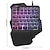 Недорогие Клавиатуры-Мини-красочная игровая клавиатура с RGB-подсветкой для одной руки, удобная игровая клавиатура и мышь для левой руки для lol cs pc ps4 xbox gamer