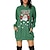 cheap Christmas Costumes-Christmas Santa Claus Dress Hoodie Pullover Classic Basic Kawaii For Women&#039;s Adults&#039; Christmas New Year 3D Print Dailywear