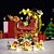 levne Stavební hračky-festival série stavební bloky festival strom music box sněhulák stolní dekorace svátek dárek montáž