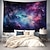 preiswerte Blacklight -Wandteppiche-Schwarzlicht Wandteppich UV reaktiv im Dunkeln leuchtend Party Neon Universum Himmel trippig neblige Natur Landschaft hängender Wandteppich Wandbild für Wohnzimmer Schlafzimmer