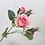 olcso Művirágok és vázák-1 csokor 5 fej műselyem rózsa virágok, hamis virágcsokor hosszú szárú rózsa barkácsolás házibuli esküvői dekoráció