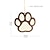 cheap Christmas Decorations-1pc, Festive Dog Paw Christmas Tree Pendant - Add a Touch of Holiday Cheer to Your Home Decor