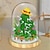 cheap Building Toys-Festival Series Building Blocks Festival Tree Music Box Snowman Tabletop Decoration Holiday Gift Assembly