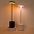 billige Bordlamper-led metall touch 3-farger oppladbar trådløs skrivebordslampe soverom nattbordslampe minimalistisk moderne atmosfære skrivebordslampe usb-lading