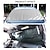 cheap Car Covers-Cling Magnetic Winter Car Snow Cover Foldable Car Windshield Cover Sunshade Cover Easy to Enstall