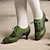 Χαμηλού Κόστους Γυναικεία Oxfords-Γυναικεία Γόβες Σανδάλια Οξφόρδη Bullock Παπούτσια Μεγάλα Μεγέθη Vintage παπούτσια Πάρτι Καθημερινά Αποκοπή Γατίσιο Τακούνι Κομψό Βίντατζ Μοντέρνα Φο Δέρμα Σκούρο Κόκκινο Μαύρο Λευκό
