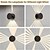 cheap Outdoor Wall Lights-Waterproof LED Wall Sconce Up Down Wall Lights Fixture Outdoor Indoor Adjustable Light Beam Rotatable Lampshade 10W Modern Round Wall Lamp for Porch Living Room Decor AC85-265V