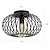 tanie Lampy sufitowe-30 cm Okrągły / okrągły projekt Oświetlenie Sufitowe Metal Styl artystyczny Styl formalny Styl vintage Zabytkowe Rustykalny 110-120V 220-240V