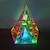 cheap Bedside Lamp-3D Art Cube Acrylic Lamp, Infinity Cube Light, Colorful Rechargeable Modern Night Light for Bedroom Living Room Party Dinner Decoration Creative Lights 110-240V