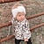 cheap Kids&#039; Headpieces-Toddler Unisex Active Casual / Daily Solid Color Basic Cotton Hair Accessories Dark brown (one-word knot) / Red (one-word knot) / Light gray (one-word knot) One-Size