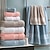 billige Håndklær-håndklær 1 pakke medium badehåndkle, ringspunnet bomull lette og svært absorberende hurtigtørkende håndklær, premium håndklær for hotell, spa og bad