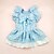 baratos Vestidos-Cachorros Gatos Vestidos Moda Estilo bonito Inverno Macio Lavável Confortável Ao ar livre Festa Roupas para cães for Bichon Frise Poodle Pomerânia Animais de Pequeno Porte Borboleta
