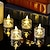 abordables Bougies lumineuses-24 bougies électroniques à LED, mini bougies chauffe-plat à projection de halo de réfraction à motif de rose, bougies sans flamme à LED alimentées par batterie pour la Saint-Valentin, Noël, les