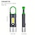 abordables Feux de travail-Lampe de poche porte-clés portable rechargeable par USB - parfaite pour le camping, la pêche, la randonnée &amp; aventures en plein air