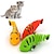 baratos Brinquedos para Cães-Brinquedo de gato de estimação primavera balançando peixe cabelo peixe interativo divertido brinquedo de plástico para gato