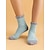 levne ponožky 9-Dámské Tlusté zimní teplé ponožky Domů Barevné bloky Polyester Jednoduchý Klasické Zahřívací 5 párů