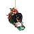 billige Trætilbehør-hund juletræ ornamenter xmas 2d akryl dekoration træ vedhæng sjov 2d akryl vedhæng r juleindretning til hjemmet ferie fest sjove ornamenter