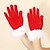 cheap Christmas Costumes-Christmas Red Short Gloves Santa Calus Mrs.Calus Party Decoration Velvet with White Faux Fur Accessories New Years Cosplay Costume