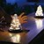 お買い得  経路ライト＆ランタン-ソーラー中庭ライト LED ライトストリング円錐形屋外防水バルコニー庭の装飾風景ライトハンギングライトツリーライト 1 ピース