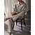 billiga Pyjamas-Herr Vardagsklädsel Sovkläder Pyjamas set Pyjamastopp och byxa 2 delar Rand Stylish Ledigt Komfort Hem Dagligen Säng Polyester Komfort Mjuk Kavajslag Långärmad Skjorta Byxa Snörning Elastisk midja