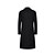 abordables Gabardina para hombre-Hombre Abrigo de invierno Sobretodo Gabardina Exterior Ropa Cotidiana Otoño invierno Poliéster Mantiene abrigado Resistente al Viento Ropa de calle Ropa Moda Ropa de calle Plano Diseño Botonadura