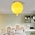 cheap Flush Mounts &amp; Semi Flush Mounts-Balloons Acrylic Ceiling Lamps Bedroom Lamps Children&#039;s Room Nursery 25cm 110-240V
