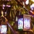 baratos Luzes e lanternas de caminho-1 pacote de luzes de lanterna solar, decoração de natal, à prova d&#039;água, decoração suspensa de jardim ao ar livre, decorações de halloween luzes ao ar livre