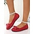abordables Sandalias planas de mujer-Mujer Bailarinas Tallas Grandes Zapatos blandos Zapatos Confort Diario Tacón Plano Clásico Confort Minimalismo Ante Sintético Almendra Negro Rosa