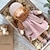 abordables Poupées-Nouvelle poupée en coton, poupée d&#039;artiste, poupée interchangeable faite à la main, emballage de boîte cadeau à faire soi-même