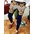 Χαμηλού Κόστους Chinos-Ανδρικά Παντελόνια κινέζικα Πλατύ παντελόνι ανάπαυσης Παντελόνι Pencil Παντελόνι για τζόκινγκ Πλαϊνές τσέπες Στάμπα Γεωμετρία Πλήρες μήκος Causal Καθημερινά Παντελόνια Smart Casual Μαύρο Κρασί