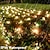 billige Holiday String Lights-Jule dekorativ nettlys lavspenning plugg inn DC31V sikker lavspenning innendørs og utendørs jule bryllupsdekorasjon 1,5 * 1,5M-96Led/3 * 2M-192Led/6 * 4M-672Led