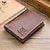 cheap Card Holders &amp; Cases-1pc Captain Cow Leather Large-capacity Men&#039;s Wallet Driver&#039;s License Leather Wallet Multi-card Place Thickened Fashion Brand Wallet