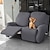 cheap Recliner Chair Cover-Recliner Cover Love Seat Reclining Sofa Slipcover Stretch 2 Seater Couch Cover Washable Chair Cover Protector for Dogs Pet(2 Backrest Cover, 2 Seat Cover, 2 Armrest Cover)