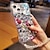 ieftine Carcase iPhone-husă de telefon husă de lux cu diamant bling pentru iphone 15 14 pro max huse transparente din strass gir&#039;s rose pentru iphone 15 14 13 pro max