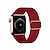 olcso Apple óraszíjak-Kompatibilis valamivel Apple Watch óraszíj 38mm 40mm 41mm 42mm 44mm 45mm 49mm Fonott Elasztikus Állítható Anyag Csere óraszíj mert iwatch Ultra 2 Series 9 8 7 SE 6 5 4 3 2 1