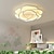 voordelige Plafondlampen-led plafondlamp dimbaar bloemontwerp moderne metalen hangende kroonluchter licht led hanglamp creatieve hangende plafondlamp in wit voor woonkamer restaurant bar 110-240v