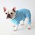 billiga Pyjamas-Hund Katt Pyjamas Mode söt stil Vinter Mjuk Tvättbar Bekväm Inomhus Ledigt / vardag Hundkläder for Bichon Frisé Pudel Pommeran valpen eller det lilla husdjuret Fjäril